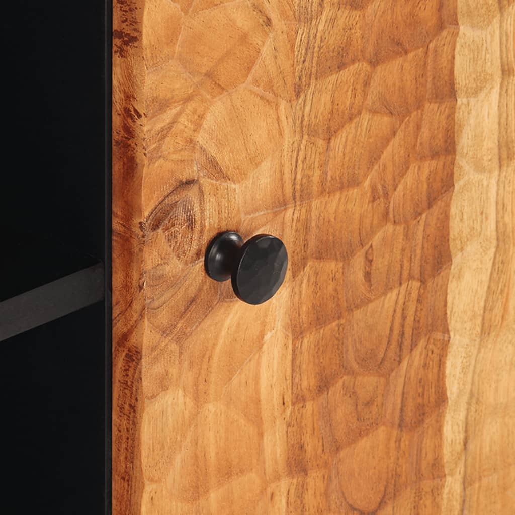 Meuble TV en Acacia et Métal - 105 cm-Mon Meuble TV-9