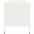 Meuble TV en Acier Blanc - 135 cm-Mon Meuble TV-Blanc-135 cm-6