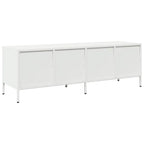 Meuble TV en Acier Blanc - 135 cm-Mon Meuble TV-Blanc-135 cm-7