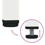 Meuble TV en Acier Blanc - 135 cm-Mon Meuble TV-Blanc-135 cm-8