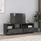 Meuble TV en Acier Couleur Blanc - 2 Pièces-Mon Meuble TV-Anthracite-2-20