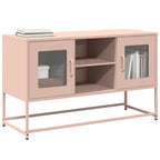 Meuble TV en Acier Rose - 100,5 cm-Mon Meuble TV-Rose-100.5 cm-3