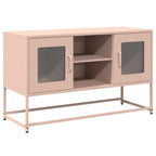 Meuble TV en Acier Rose - 100,5 cm-Mon Meuble TV-Rose-68 cm-1