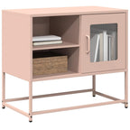 Meuble TV en Acier Rose - 100,5 cm-Mon Meuble TV-Rose-68 cm-19