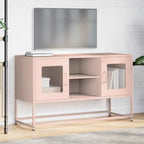 Meuble TV en Acier Rose - 100,5 cm-Mon Meuble TV-Rose-68 cm-4