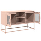 Meuble TV en Acier Rose - 100,5 cm-Mon Meuble TV-Rose-68 cm-6