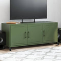Meuble TV en Acier Vert - 3 Portes-Mon Meuble TV-Vert-1-1