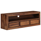 Meuble TV en Bois Ancien - 120 cm-Mon Meuble TV-11