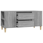 Meuble TV en Bois avec Pieds Sonoma Gris - 102 cm-Mon Meuble TV-Gris sonoma-6