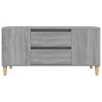 Meuble TV en Bois avec Pieds Sonoma Gris - 102 cm-Mon Meuble TV-Gris sonoma-7