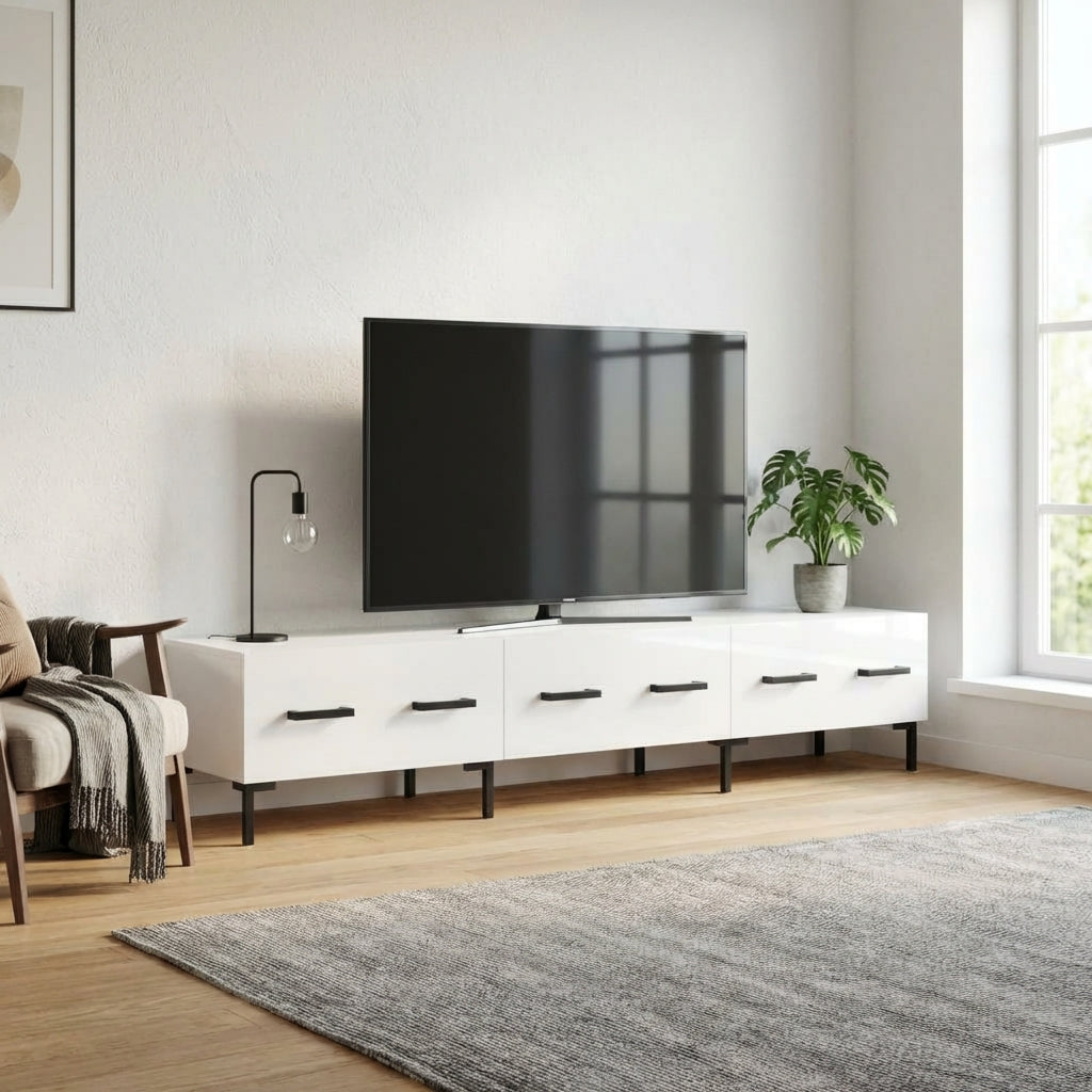 meuble-tv-en-bois-blanc-brillant-150-cm-decor
