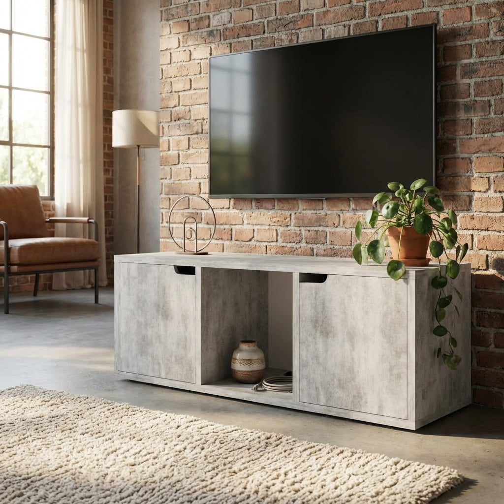 meuble-tv-en-bois-d-ingenierie-effet-beton-88-5-cm-decor