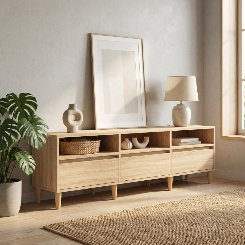 meuble-tv-en-bois-d-ingenierie-effet-chene-150-cm-decor