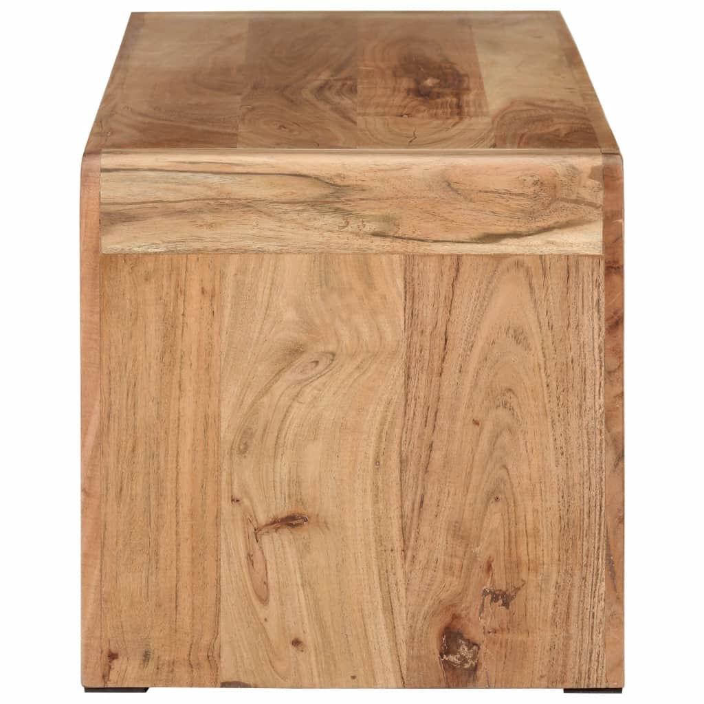 Meuble TV en Bois d'Acacia Massif - 110 cm-Mon Meuble TV-3
