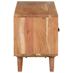 Meuble TV en Bois d'Acacia Massif - 115 cm-Mon Meuble TV-4