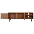 Meuble TV en Bois d'Acacia Massif - 115 cm-Mon Meuble TV-5