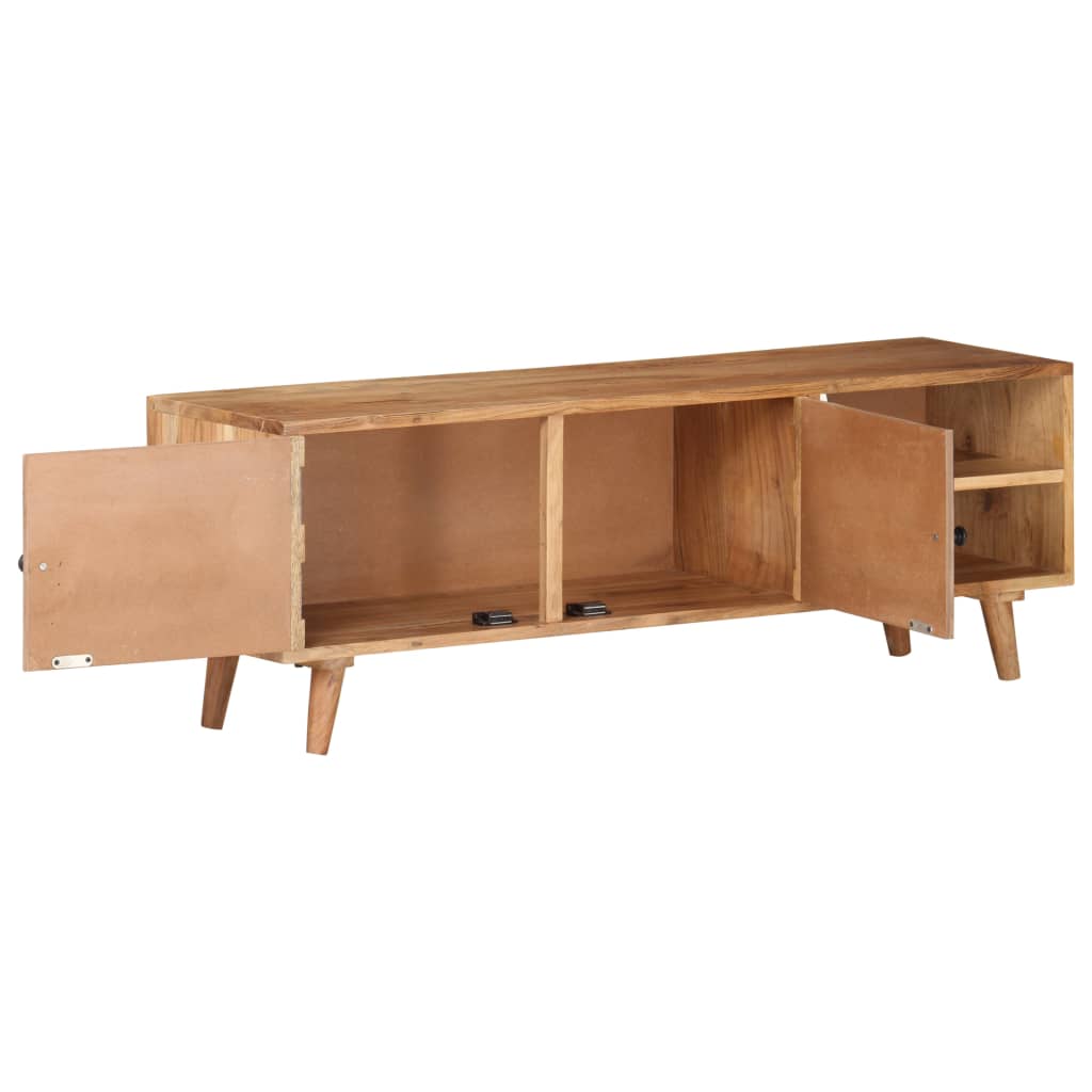 Meuble TV en Bois d'Acacia Massif - 115 cm-Mon Meuble TV-6