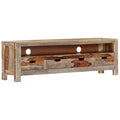 Meuble TV en Bois d'Acacia Massif - 130 cm-Mon Meuble TV-1