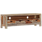 Meuble TV en Bois d'Acacia Massif - 130 cm-Mon Meuble TV-1