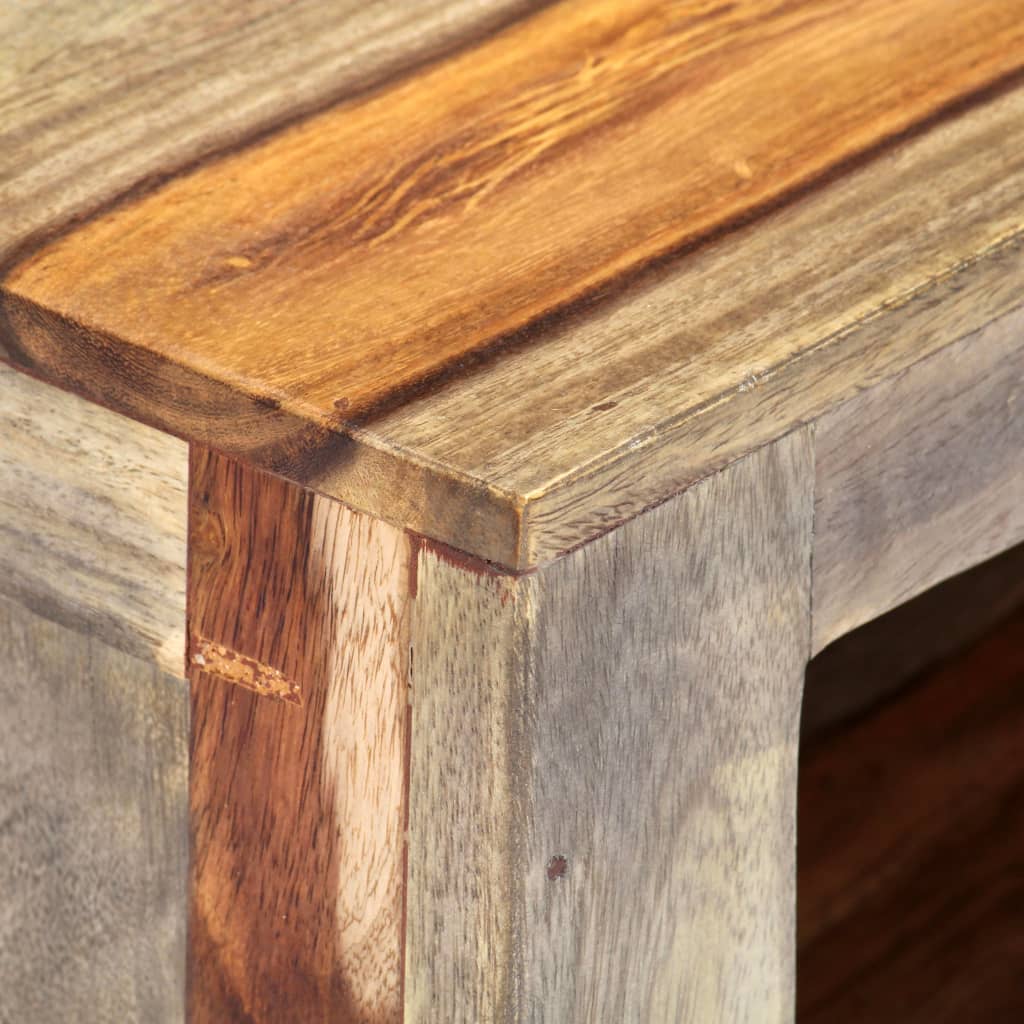 Meuble TV en Bois d'Acacia Massif - 130 cm-Mon Meuble TV-5