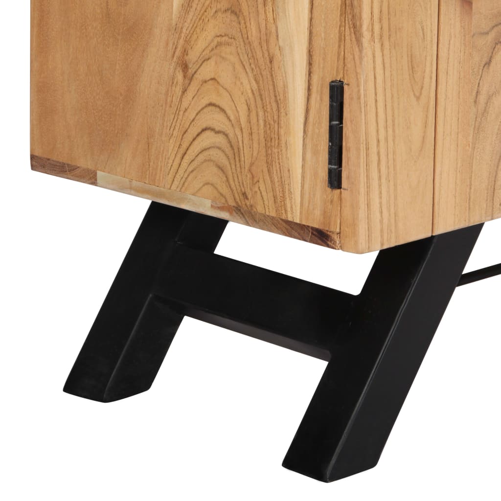 Meuble TV en Bois d'Acacia Massif - 140 cm-Mon Meuble TV-6