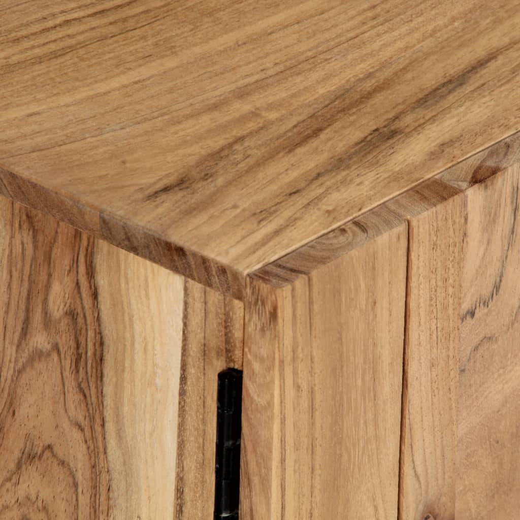 Meuble TV en Bois d'Acacia Massif - 140 cm-Mon Meuble TV-7