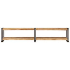 Meuble TV en Bois de Manguier - 200 cm-Mon Meuble TV-120 cm-bois de récupération massif-1-2
