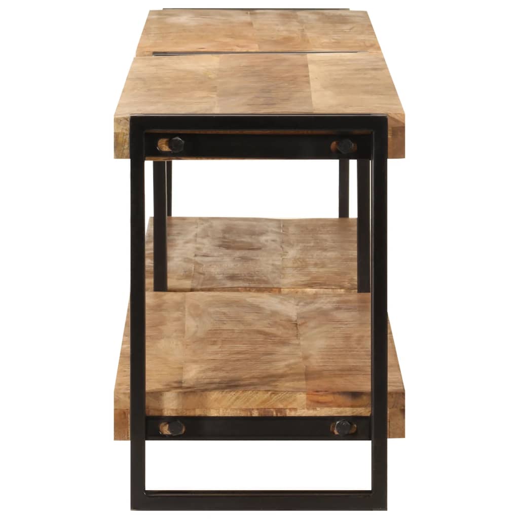 Meuble TV en Bois de Manguier - 200 cm-Mon Meuble TV-120 cm-bois de récupération massif-1-3