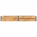 Meuble TV en Bois de Manguier - 200 cm-Mon Meuble TV-120 cm-bois de récupération massif-1-4