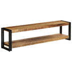 Meuble TV en Bois de Manguier - 200 cm-Mon Meuble TV-150 cm-bois de manguier massif-1-12