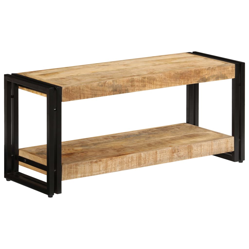 Meuble TV en Bois de Manguier - 200 cm-Mon Meuble TV-90 cm-bois de manguier massif-1-15