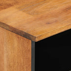 Meuble TV en Bois de Manguier Clair - 100 cm-Mon Meuble TV-marron miel-1-7