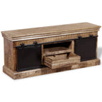 Meuble TV en Bois de Manguier et Fer - 110 cm-Mon Meuble TV-5