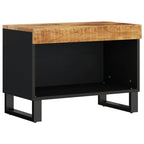Meuble TV en Bois de Manguier et Métal - 60 cm-Mon Meuble TV-Marron-1-2