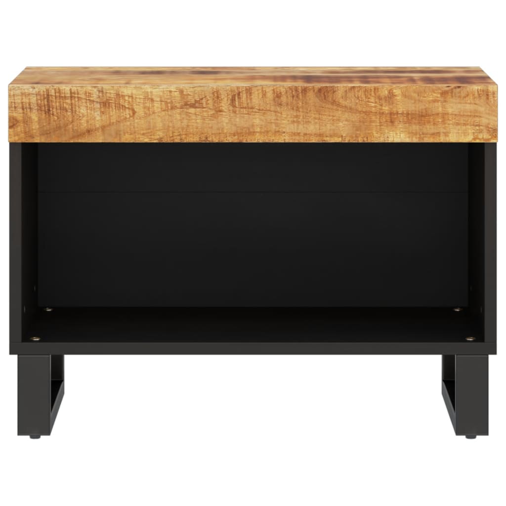 Meuble TV en Bois de Manguier et Métal - 60 cm-Mon Meuble TV-Marron-1-3