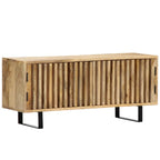 Meuble TV en Bois de Manguier et Métal - 90 cm-Mon Meuble TV-1