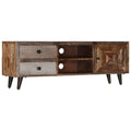 Meuble TV en Bois de Manguier Massif - 118 cm-Mon Meuble TV-1