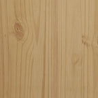 Meuble TV en Bois de Pin Cire - 114 cm-Mon Meuble TV-Marron cire-1-9
