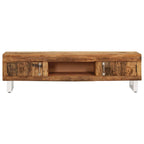 Meuble TV en Bois de Récupération et Métal - 140 cm-Mon Meuble TV-2