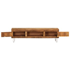 Meuble TV en Bois de Récupération et Métal - 140 cm-Mon Meuble TV-3