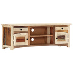 Meuble TV en Bois de Récupération Massif - 120 cm-Mon Meuble TV-10