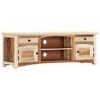 Meuble TV en Bois de Récupération Massif - 120 cm-Mon Meuble TV-11