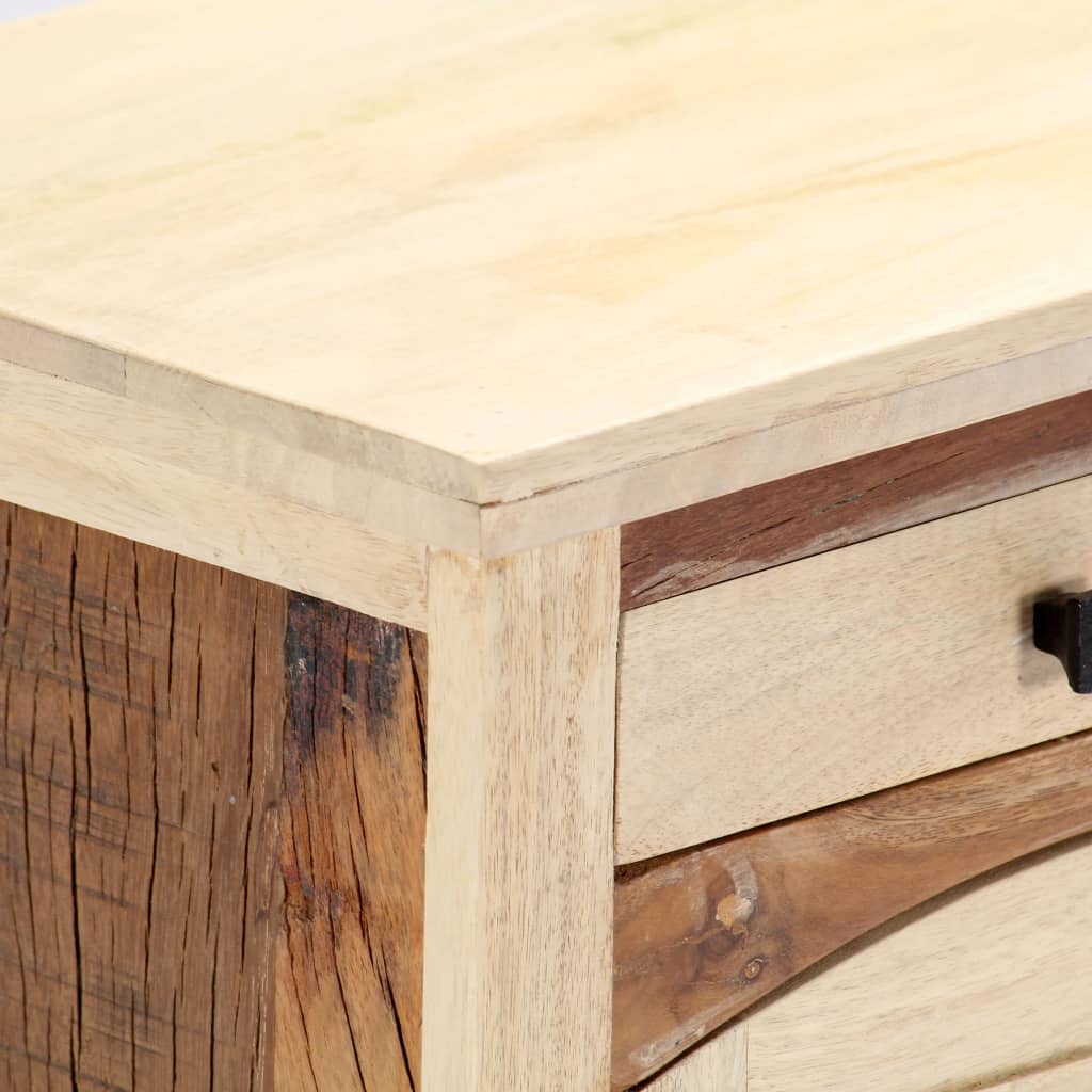 Meuble TV en Bois de Récupération Massif - 120 cm-Mon Meuble TV-5