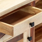 Meuble TV en Bois de Récupération Massif - 120 cm-Mon Meuble TV-7
