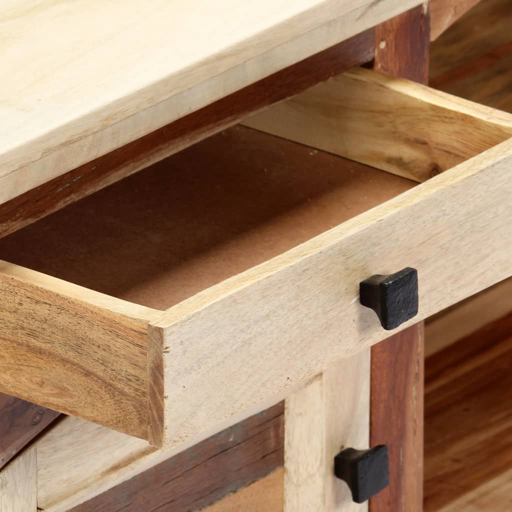 Meuble TV en Bois de Récupération Massif - 120 cm-Mon Meuble TV-7