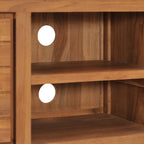Meuble TV en Bois de Teck - 110 cm-Mon Meuble TV-7