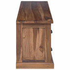 Meuble TV en Bois de Teck Massif - 110 cm-Mon Meuble TV-7
