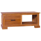 Meuble TV en Bois de Teck Massif - 90 cm-Mon Meuble TV-1