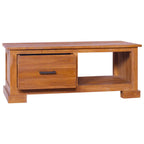 Meuble TV en Bois de Teck Massif - 90 cm-Mon Meuble TV-2