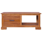 Meuble TV en Bois de Teck Massif - 90 cm-Mon Meuble TV-3